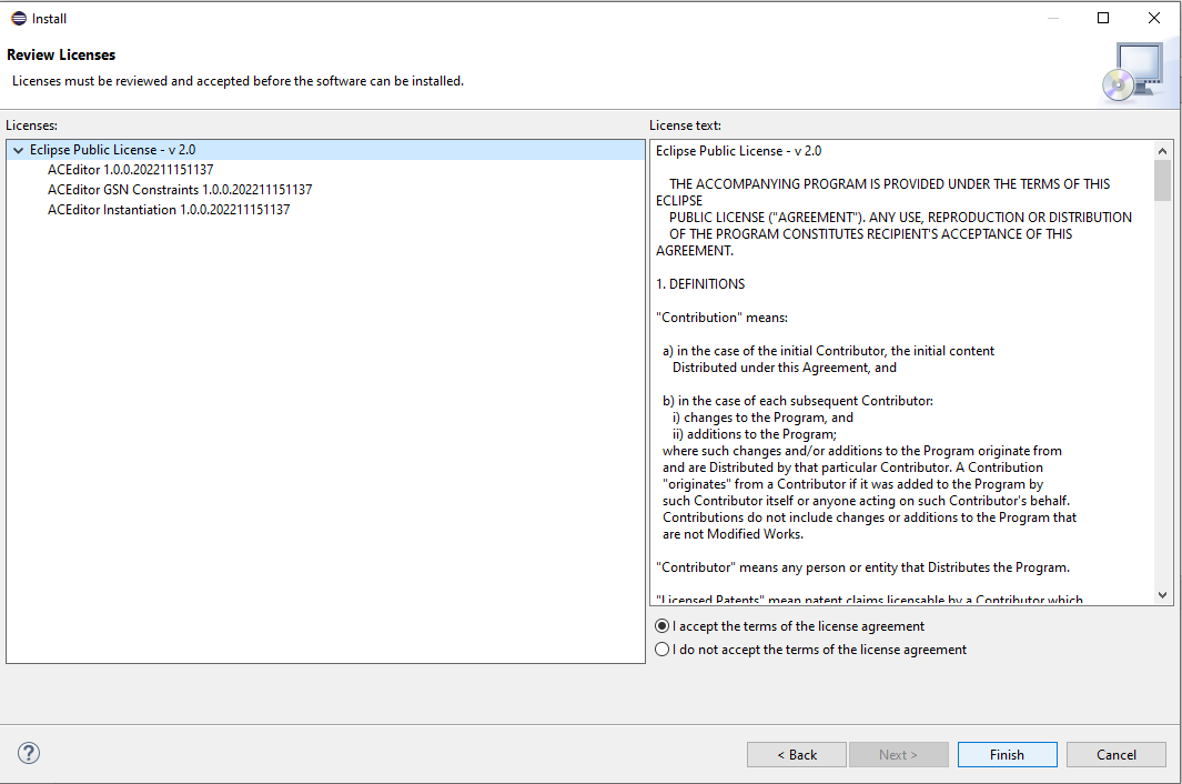 click help, then new install new software